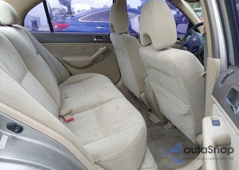 2005 Honda Civic Lx z USA, uszkodzony, nr VIN 2HGES16565H596244